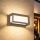 Brilagi - Aplique de parede exterior LED PARKER LED/12W/230V 3000/4500/6000K cinzento IP44