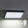 Brilagi - Aplique de parede exterior LED RGBW dimerizável TRIANGLE 1xE27/9W/230V 2700-6500K IP65 preto
