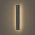 Brilagi - Aplique de parede exterior LINEAR LED/12W/230V 3000K IP65 50 cm antracite CRI 90
