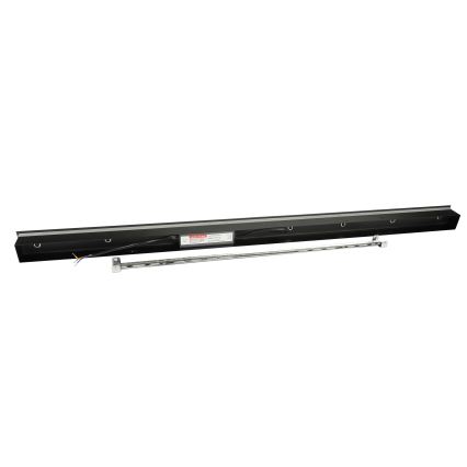Brilagi - Aplique LED de parede para exterior LINEAR LED/32W/230V 3000K IP65 140 cm preto CRI 90