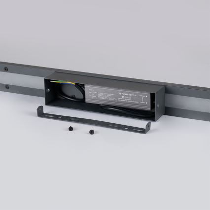 Brilagi - Aplique de parede LED para exterior LUNA LED/30W/230V 4000K IP65 150 cm antracite IRC 90