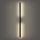 Brilagi - Aplique de parede exterior LUNA LED/30W/230V 4000K IP65 150 cm preto CRI 90