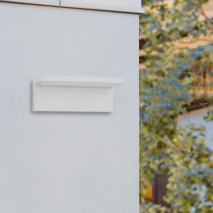 Brilagi - Aplique de parede exterior TESSI LED/10W/230V branco IP54