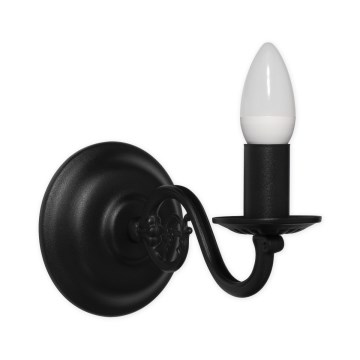 Brilagi - Aplique de parede IMPERO 1xE14/60W/230V preto