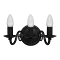 Brilagi - Aplique de parede IMPERO 3xE14/60W/230V preto