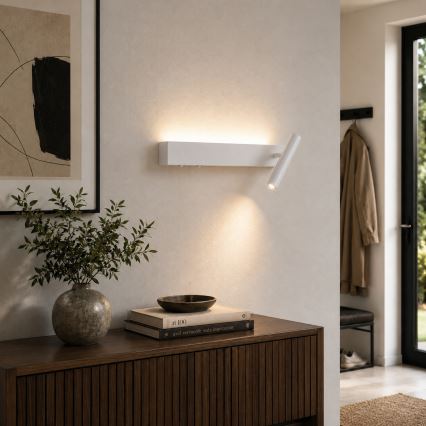 BRILAGI - Aplique de parede LED ARLIX LED/3W/230V + LED/7W branco CRI 90