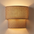 Brilagi - Aplique de Parede LED BOHO ECO 1xE27/10W/230V bege