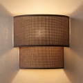 Brilagi - Aplique de Parede LED BOHO ECO 1xE27/10W/230V castanho
