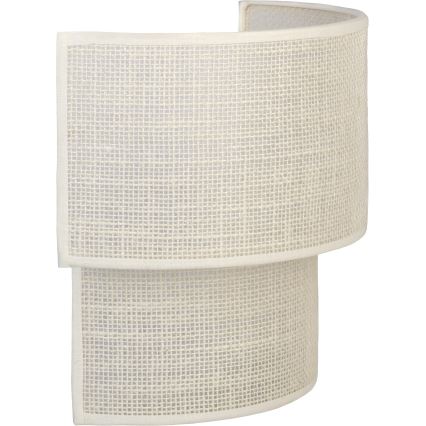 Brilagi - Aplique de parede LED BOHO ECO 1xE27/10W/230V cor creme