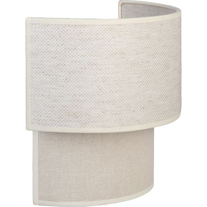 Brilagi - Aplique de parede LED BOHO ECO 1xE27/10W/230V creme
