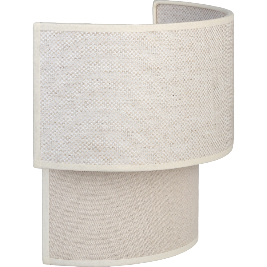 Brilagi - Aplique de parede LED BOHO ECO 1xE27/10W/230V creme