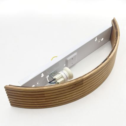 Brilagi - Aplique de parede LED CARVALHO MODERNO 1xE27/60W/230V carvalho