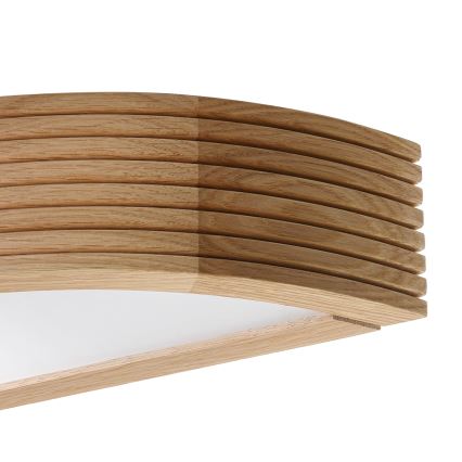 Brilagi - Aplique de parede LED CARVALHO MODERNO 1xE27/60W/230V carvalho
