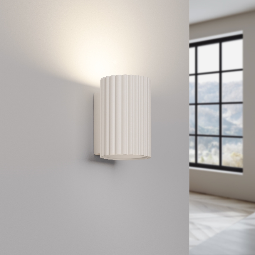 Brilagi - Aplique de parede LED CRESTO 1x GU10/10W/230V 10 cm creme