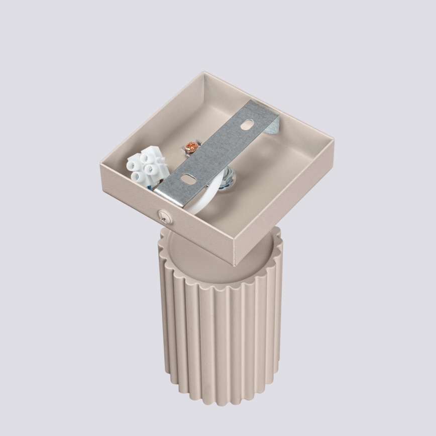 Brilagi - Aplique de parede LED CRESTO 1x GU10/10W/230V taupe