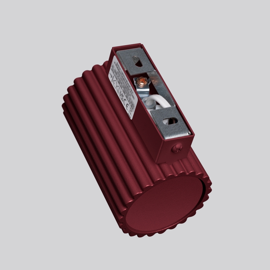 Brilagi - Aplique de parede LED CRESTO 1xGU10/10W/230V 10 cm bordô