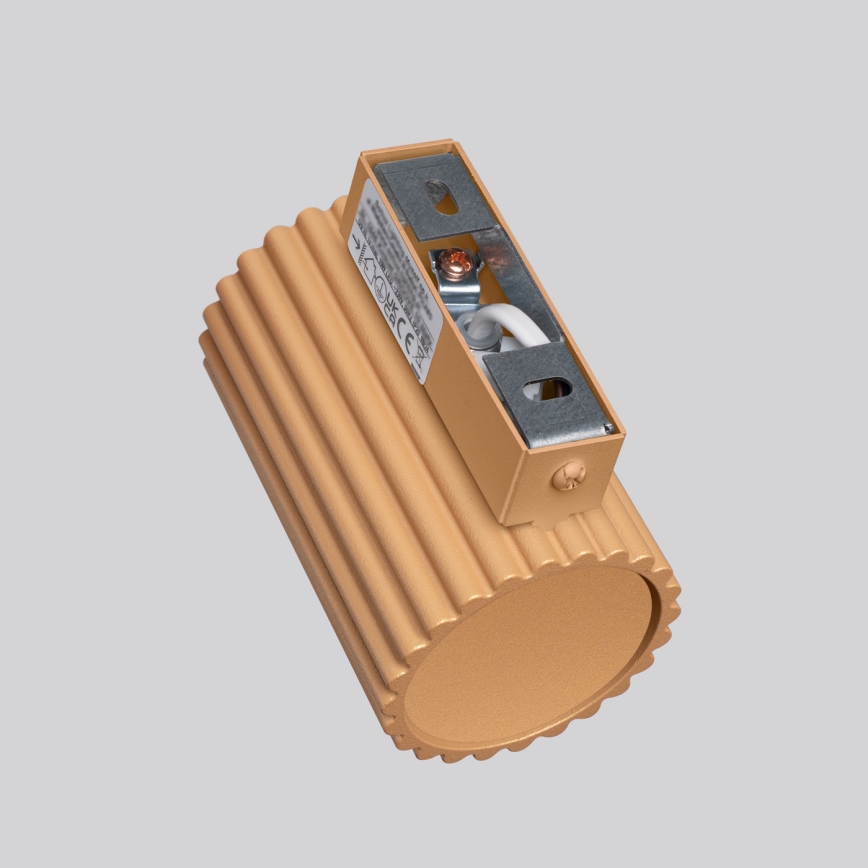 Brilagi - Aplique de parede LED CRESTO 1xGU10/10W/230V 10 cm dourado