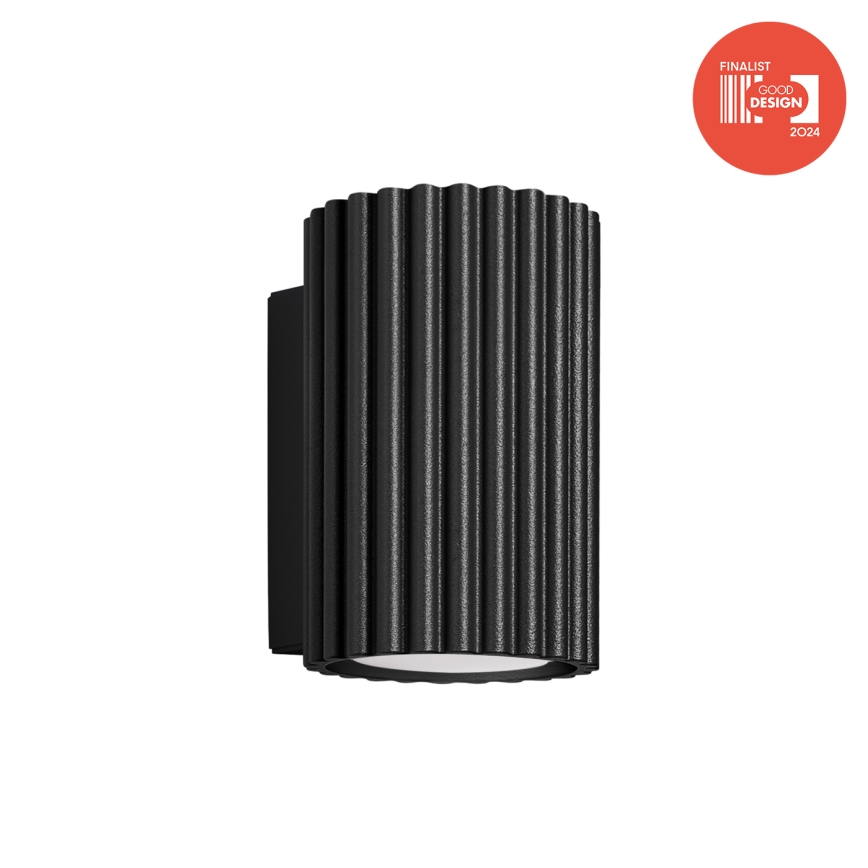 Brilagi - Aplique de parede LED CRESTO 1xGU10/10W/230V 10 cm preto