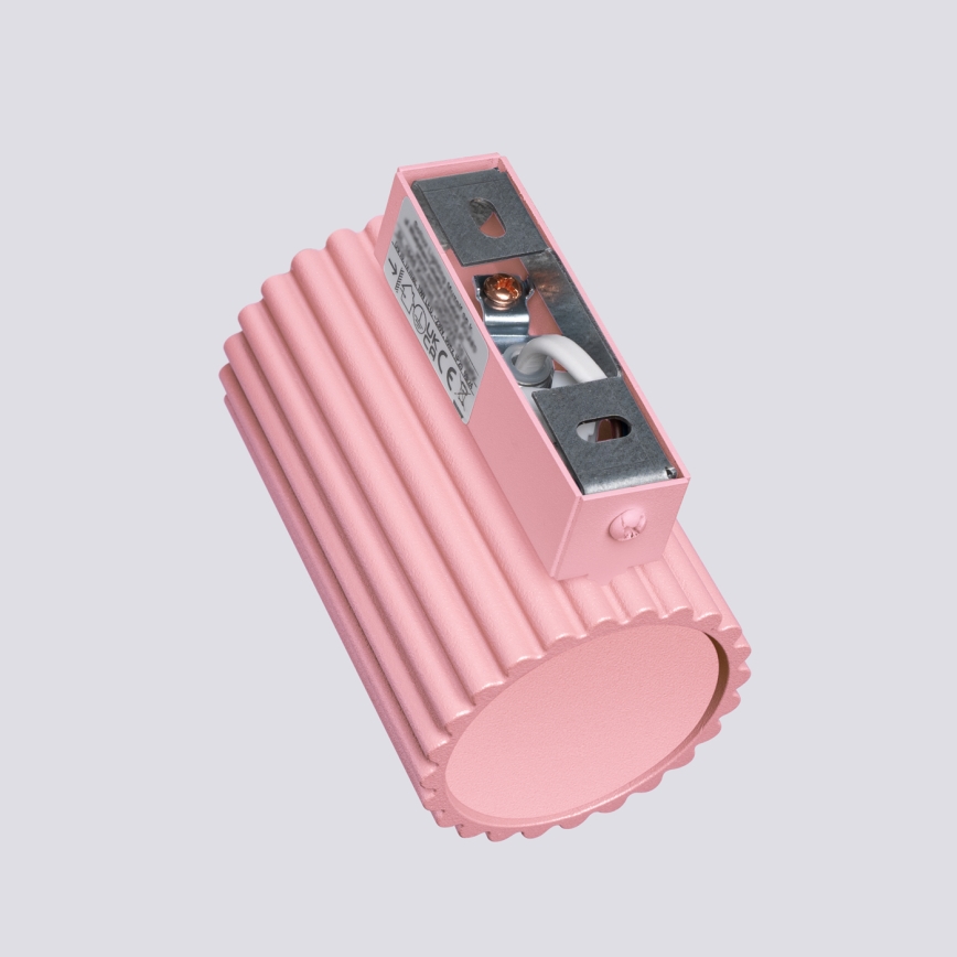 Brilagi - Aplique de parede LED CRESTO 1xGU10/10W/230V 10 cm rosa