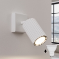Brilagi - Aplique de parede LED CRESTO 1xGU10/10W/230V branco