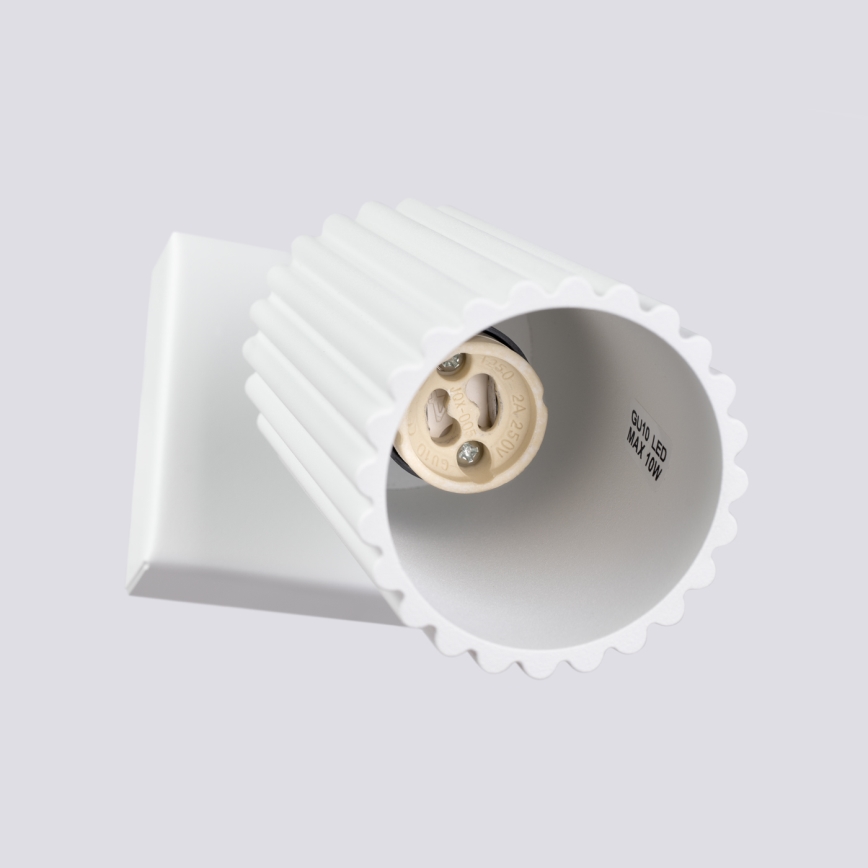 Brilagi - Aplique de parede LED CRESTO 1xGU10/10W/230V branco