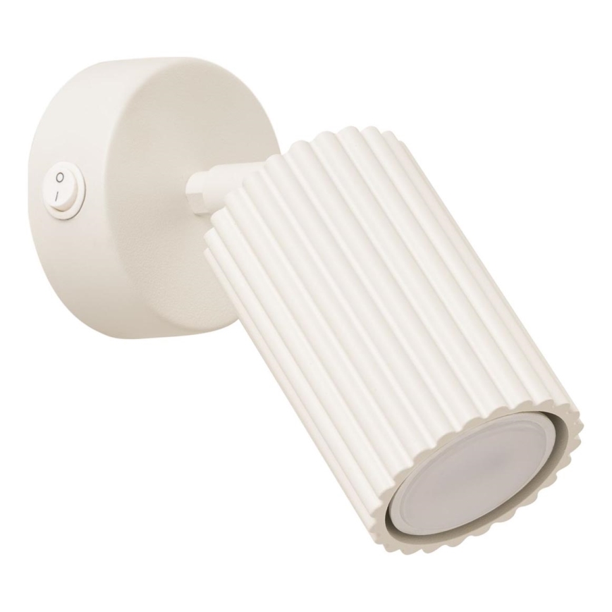 Brilagi - Aplique de parede LED CRESTO 1xGU10/10W/230V cor creme