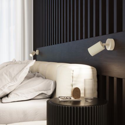 Brilagi - Aplique de parede LED CRESTO 1xGU10/10W/230V cor creme