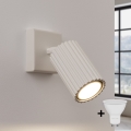 Brilagi - Aplique de parede LED CRESTO 1xGU10/10W/230V creme