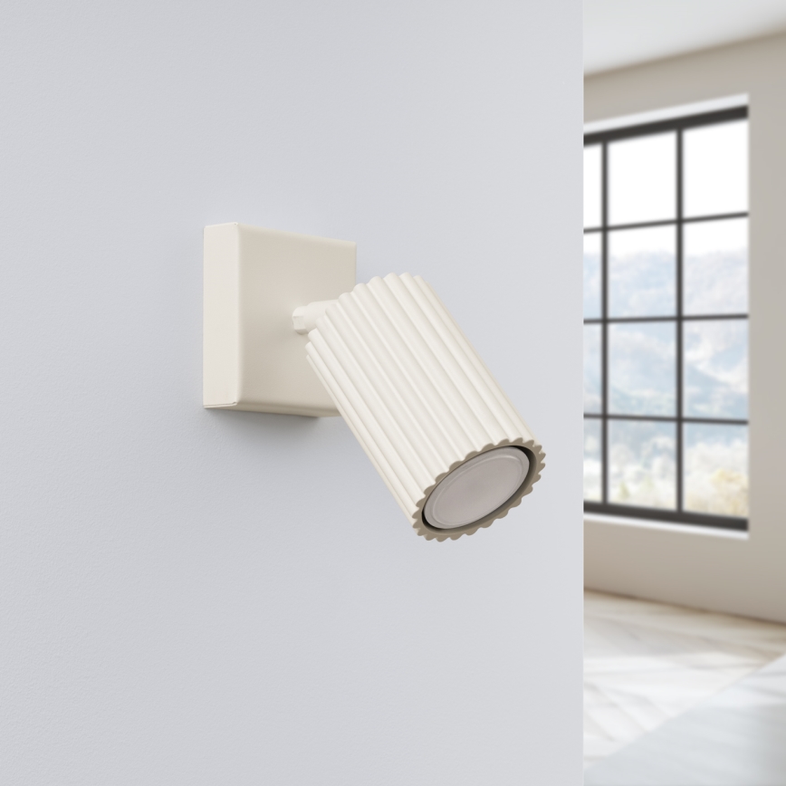 Brilagi - Aplique de parede LED CRESTO 1xGU10/10W/230V creme