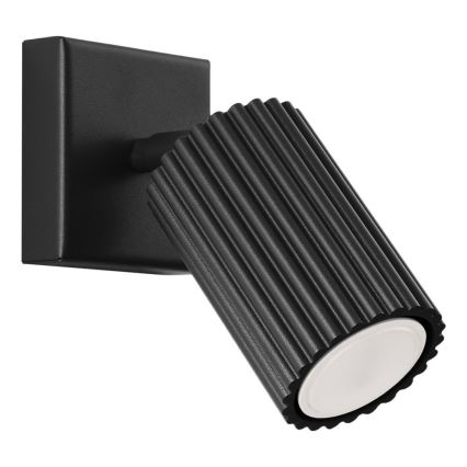 Brilagi - Aplique de parede LED CRESTO 1xGU10/10W/230V preto