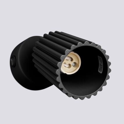 Brilagi - Aplique de parede LED CRESTO 1xGU10/10W/230V preto