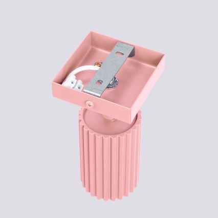 Brilagi - Aplique de parede LED CRESTO 1xGU10/10W/230V rosa