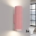 Brilagi - Aplique de parede LED CRESTO 2xGU10/10W/230V 20 cm rosa