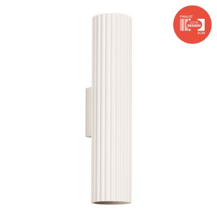Brilagi - Aplique de parede LED CRESTO 2xGU10/10W/230V 30 cm creme