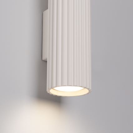 Brilagi - Aplique de parede LED CRESTO 2xGU10/10W/230V 30 cm creme