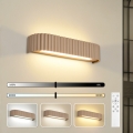 BRILAGI - Aplique de parede LED dimerizável FALCON MODERN LED/14W/230V 3000-6000K 40 cm bege + comando remoto