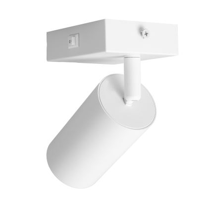 Brilagi - Spot de parede LED RGBW regulável com interruptor SELE 1xGU10/4,8W/230V 3000K branco + controlo remoto