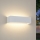 Brilagi - Aplique de parede LED exterior DONNANI LED/12W/230V 30 cm branco IP44