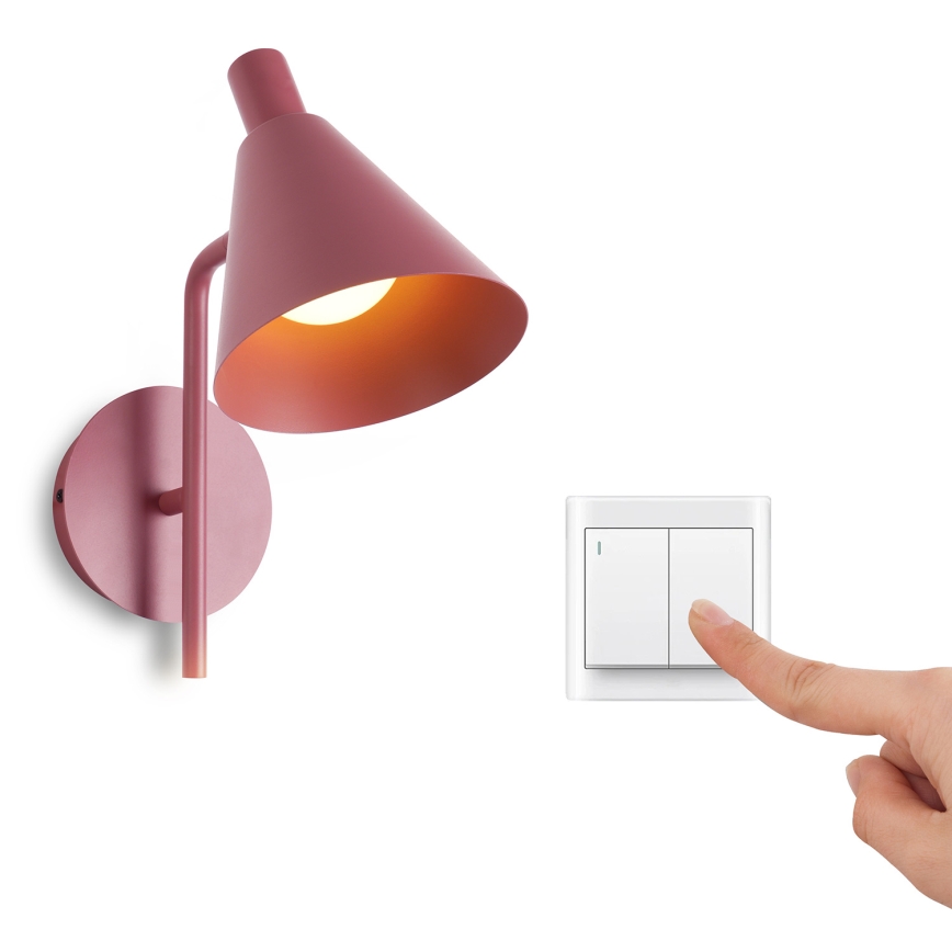 Brilagi - Aplique de parede LED LUCERA LED/3W/230V rosa