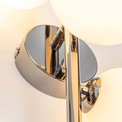 Brilagi - Aplique de parede LED MILLA 3xG9/3W/230V preto cromado/branco