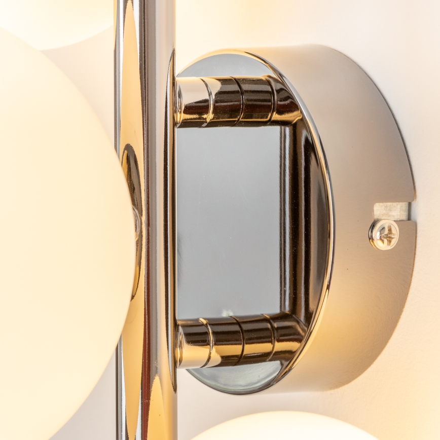 Brilagi - Aplique de parede LED MILLA 3xG9/3W/230V preto cromado/branco