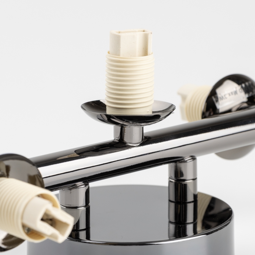 Brilagi - Aplique de parede LED MILLA 3xG9/3W/230V preto cromado/dourado