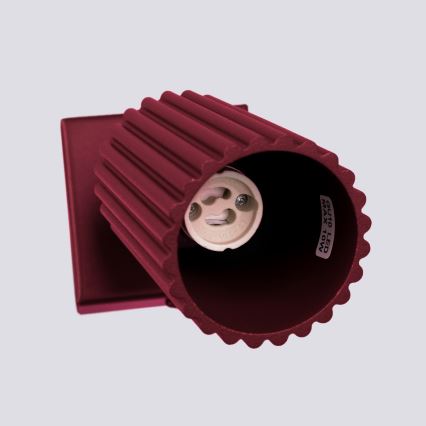 Brilagi - Aplique de parede LED orientável CRESTO 1xGU10/10W/230V bordô