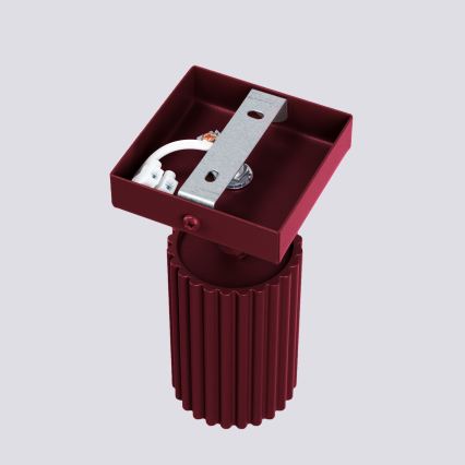 Brilagi - Aplique de parede LED orientável CRESTO 1xGU10/10W/230V bordô