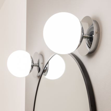 Brilagi - Aplique de Parede para Casa de Banho BALL LED/6W/230V 3000/4000/6500K IP44 cromado brilhante