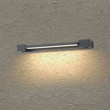 Brilagi - Aplique de parede LED para exterior AQUA LINE LED/12W/230V 45 cm IP44 antracite IRC 90