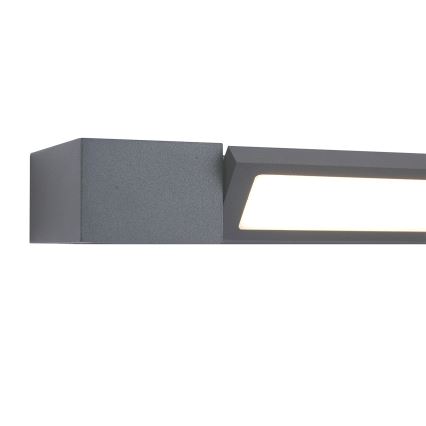 Brilagi - Aplique de parede LED para exterior AQUA LINE LED/12W/230V 45 cm IP44 antracite IRC 90