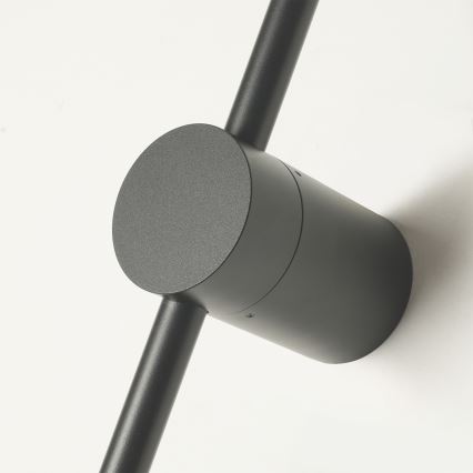 Brilagi - Aplique de parede LED para exterior AURA, 20W, 230V, 3000K, IP54, 97 cm, antracite, IRC 90