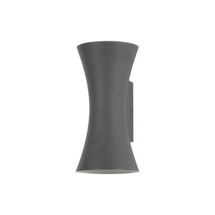 Brilagi - Aplique de parede LED para exterior BICON LED/10W/230V antracite IP44