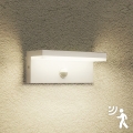 Brilagi - Aplique de parede LED para exterior com sensor TESSI LED/10W/230V branco IP54